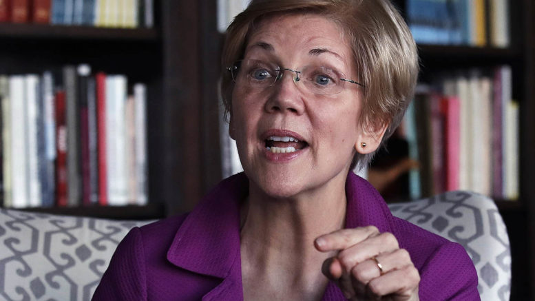 Sen. Elizabeth Warren (D-Mass.) has concerns about President-elect Donald Trump's choice for education secretary, Betsy DeVos. Photo: AP Photo/Charles Krupa